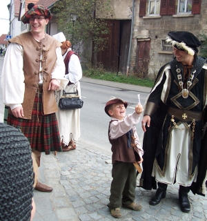 historische Hochzeit