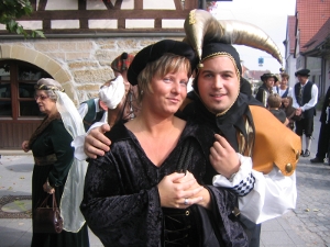 historische Hochzeit