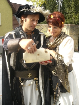 historische Hochzeit