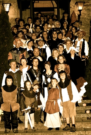 historische Hochzeit